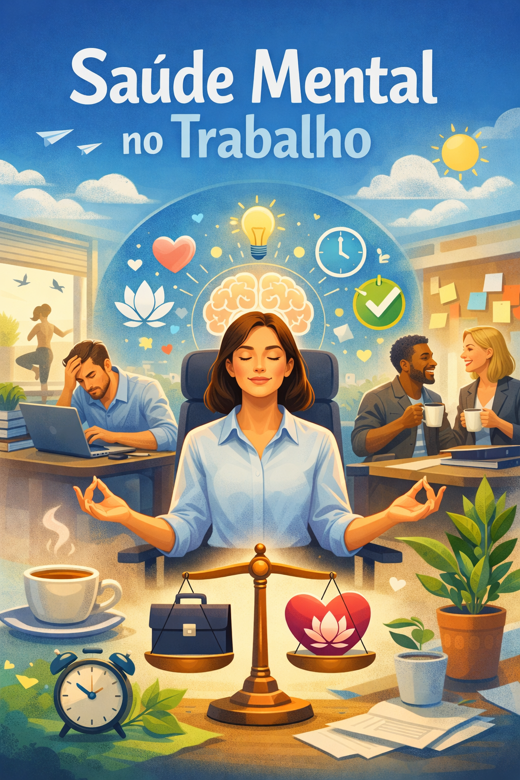 Palestra saude mental no trabalho