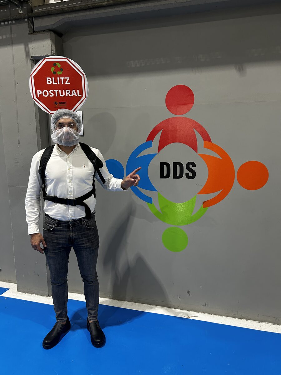 Blitz Postural em ambiente industrial